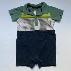 Tea Collection Jersey Soft Striped Romper